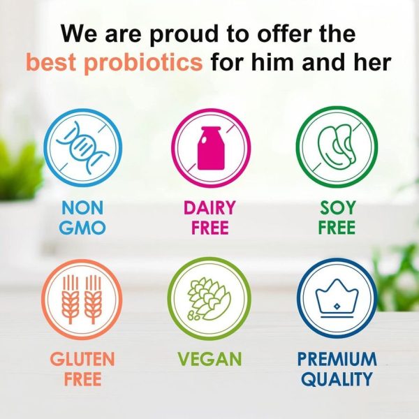 Canlist Health - Probiotics 120 Billion CFUs 18 Strains, 3 Prebiotics & Digestive Enzymes for Men & Women, Digestive & Immune Support, Shelf Stable Non-GMO 60 Capsules - Image 6